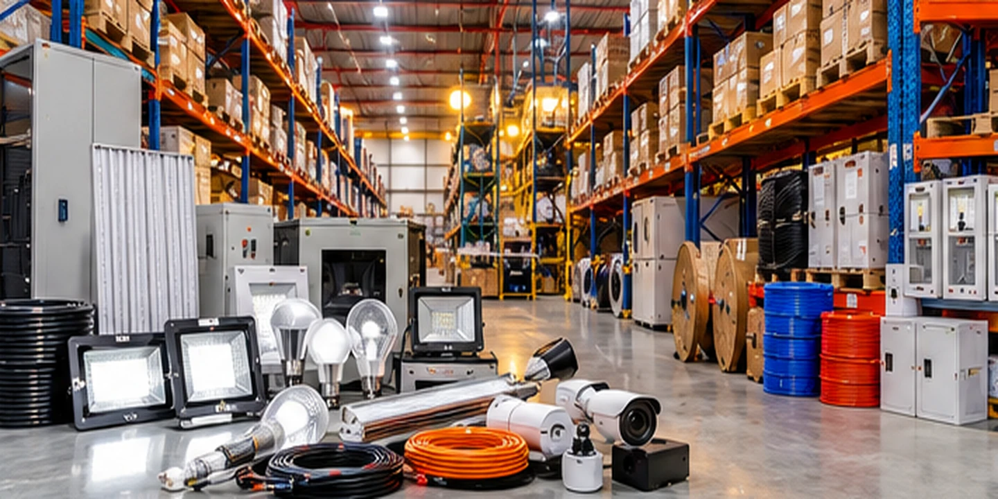 Electrical equipment and industrial supply warehouse